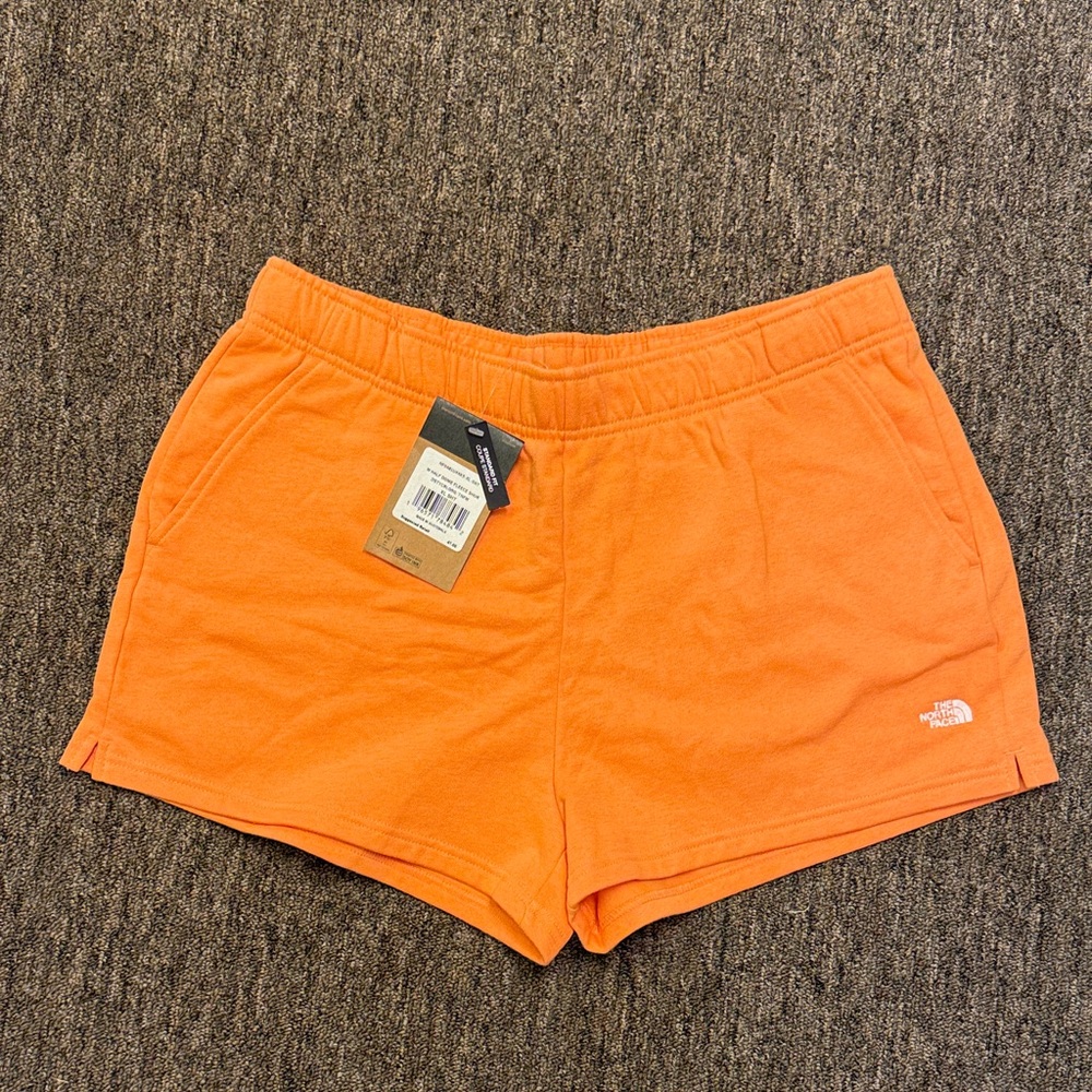 The North Face Women's Vibrant Orange Athletic Shorts